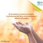 Musulmán es quien se somete a la voluntad de Dios