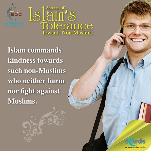 Aspects of Islam's Tolerance towards non-Muslims